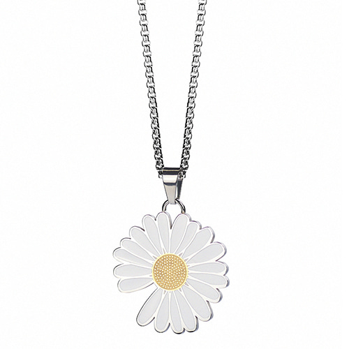 (당일배송)GD Flower Necklace (3195)