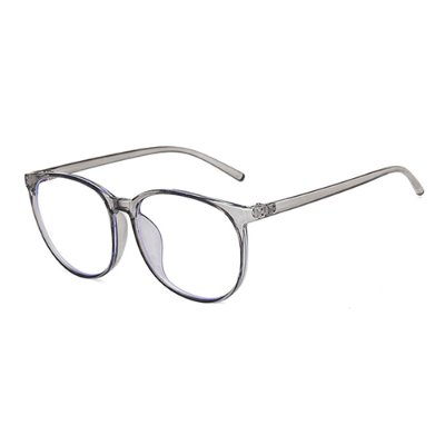 Anti-blue 5Color Large Frame Glasses (6792)