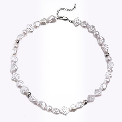 Freshwater Pearl Necklace &amp; Bracelet (7094)