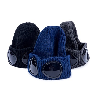 Pilot Sunglasses 3Color Knitted Hat (8111)