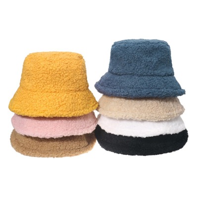 Sheep Wool 7Color Fisherman Hat (8170)