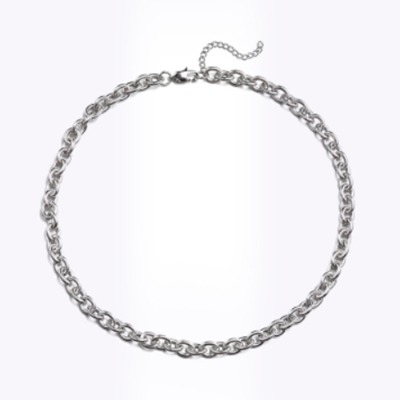 Daily Simple Bold Chain Necklace (1114)