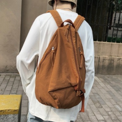 Various Shapes Canvas 4Color Backpack (2250)