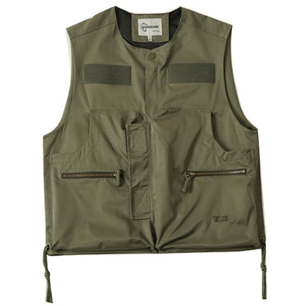 Rectangle Back Pocket Workwear 2Color Vest (3814)