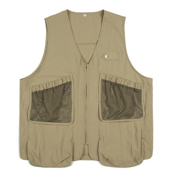 Net Banding Pocket Techwear 3Color Vest (3425)