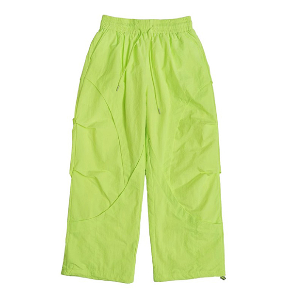 Neon Bright Curved Line 3Color Casual Pants (5915)
