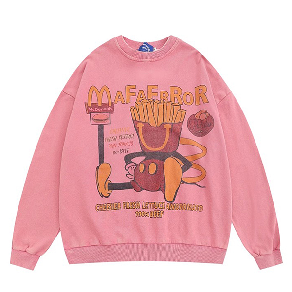 French Fries Mickey Printing 2Color MTM (6551)