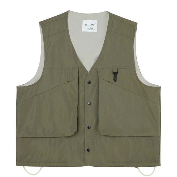 Flat Big Pockets Amekaji Workwear 3Color Vest (7537)
