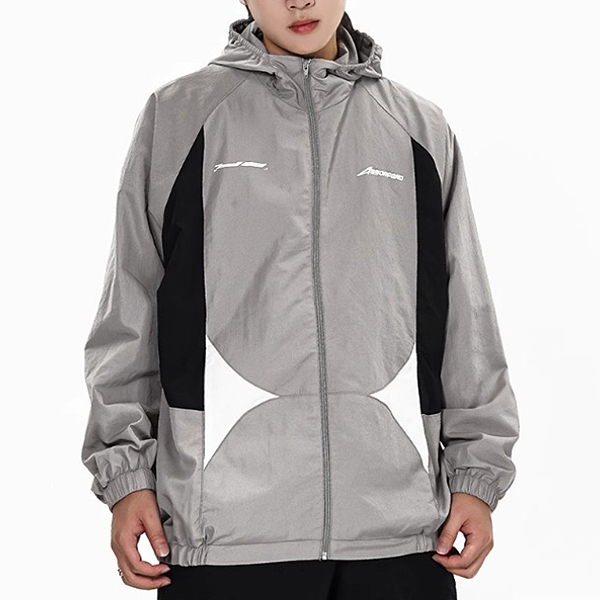 Aborfend Colored Point 2Color Hood Jacket (7677)