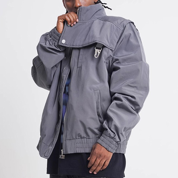 Vest Detachable Casual Workwear 2Color Jacket (7908)