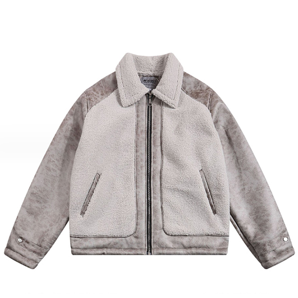 Unisex Warm Daily Wool 2Color Mustang Jacket (8486)