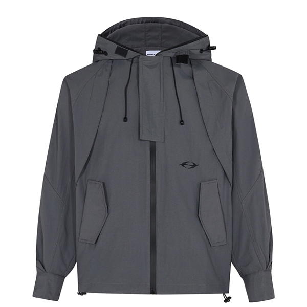 Dark Mini Mark String Outdoor 2Color Hood Jacket (8731)