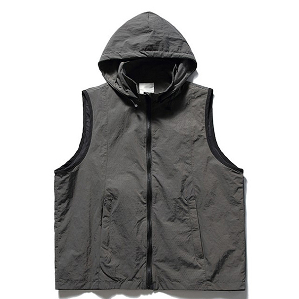 Cool Dot Mesh Daily Outdoor 2Color Hood Vest (8776)
