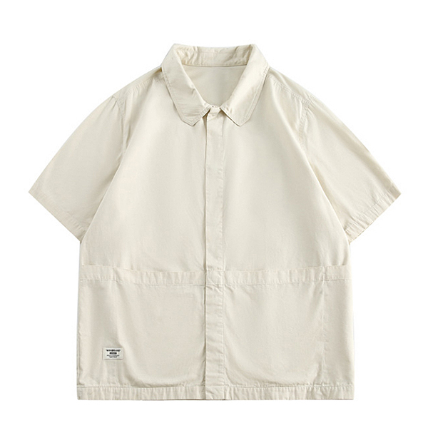 Cityboy Manbrand Mini Patch 2Color 1/2 Shirt (9870)