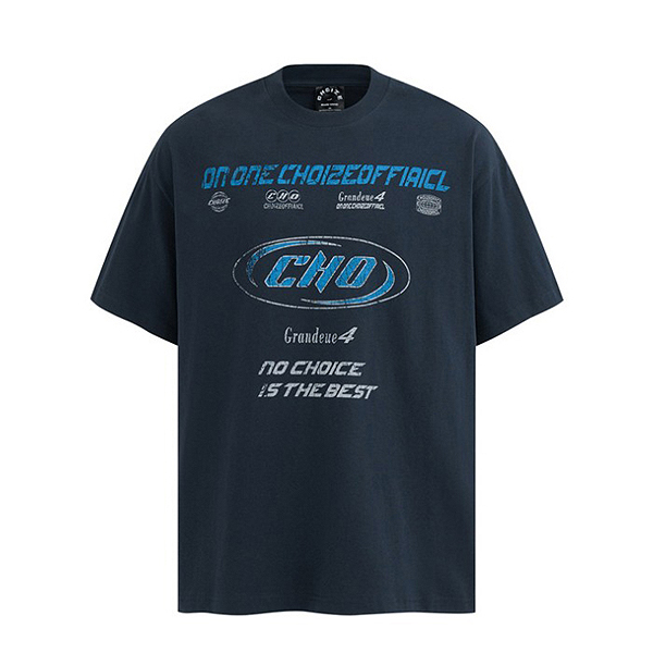 Cho Big Logo Cracked Lettering Loose 2Color TEE (0536)